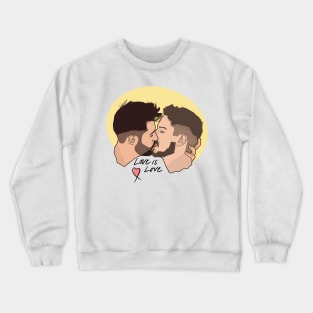 Love is Love Design Crewneck Sweatshirt